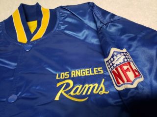 Vtg Nfl Los Angeles Rams Starter Jacket 90 