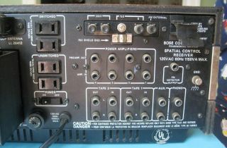 Vintage Bose Spatial Control Receiver (Parts Only) 7
