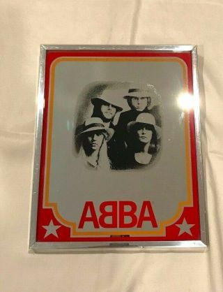 Vintage Abba 1970 Dancing Queen Mirror Distributed Only In Australia