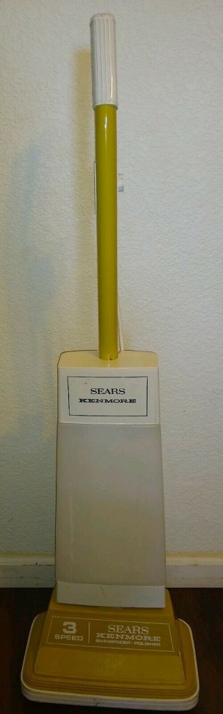 Vintage Sears Kenmore 3 - Speed Heavy Duty Shampooer Polisher Machine