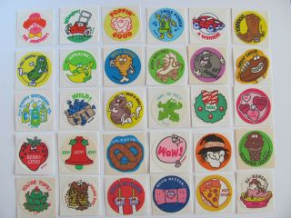 Vintage Scratch And Sniff Stinky Matte Trend Stickers Collectible - You Choose