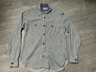 Scarti Lab Vintage Style Ls Shirt Made From Japan Fabric Size M / L -