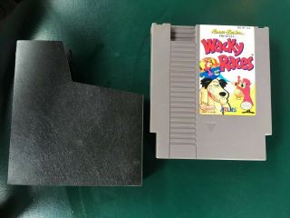 Wacky Races (nintendo Nes,  1992) Rare Game
