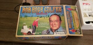 Vintage Bob Hope Remote Control Golfer.  Dated 1984.  Amazon Industries.