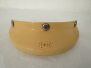 Vintage 1970s Bell Visor For Motorcycle Racing Helmet