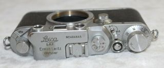 Vintage LEICA IIIC Rangefinder Camera Body SHUTTER 2