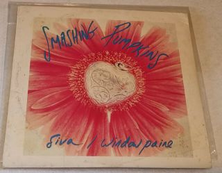 Smashing Pumpkins Siva/window Paine Cd First Single Hutcd6 Extremely Rare Vgc