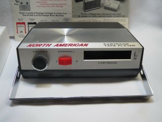 Vintage NORTH AMERICAN TP - 1070 PlayTape 2 Track Cartridge Player Made in Japan 6