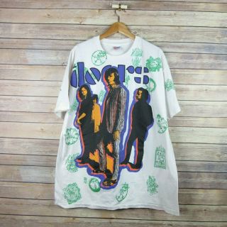 The Doors Vintage 1993 All Over Print T Shirt Sz Xl Winterland Band Tour 90s
