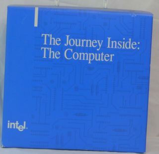 Intel " The Journey Inside: The Computer " Vintage Chip Kit In