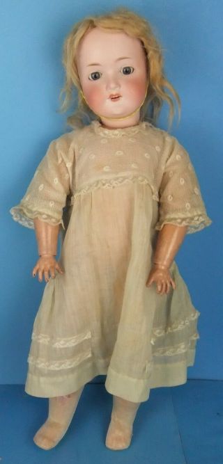C.  M.  Bergmann Antique Bisque Head Doll 1916