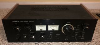 Vintage Sharp Optonica Sm - 3205 Stereo Amplifier 160 Watt And Great