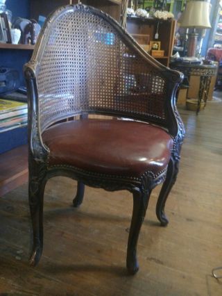 Vintage French Corner Chair Early 1900 