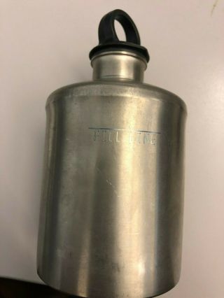 Rare Msr Titanium Titan Lightweight Fuel Bottle Small Compact Size Japan.  4l