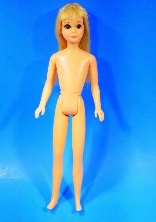 VERY RARE European Bend Leg Skipper Doll w/8126 MINTY Vintage 1970 ' s 8
