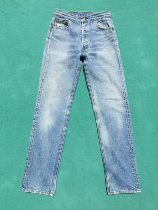 Vintage Levis 501 Made In Usa 80s 90s 31x36 (actual Size 30x32½) Shrink - To - Fit