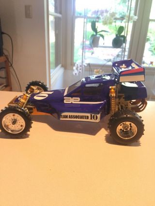 Vintage Rc 10 Ready To Run Six Gear Trannsmission B Chassis