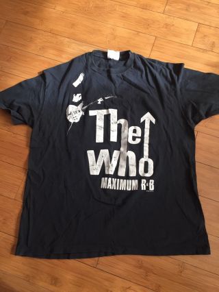 Xl The Who Vintage T Shirt 80 