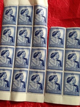 18 Vintage British Royal Stamps