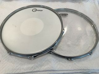 1960/70’s Vintage Ludwig 14” Supraphonic Snare Hoops & Heads