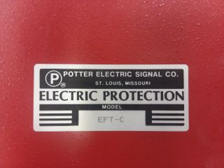 Potter Electric Fire Alarm Communicator Eft - C Vintage