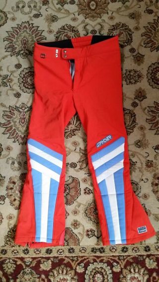Vintage Spyder Ski Race Pants - Men 