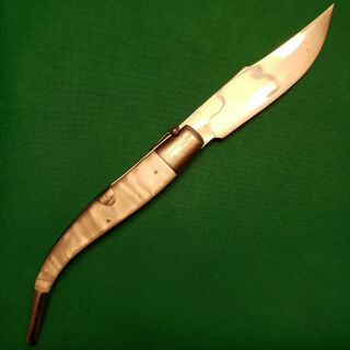 Massive Vintage Ornate Toledo Navaja Clasp Ratchet Lock Pocket Knife Knives 4