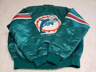 Vtg Nfl Miami Dolphins Starter Jacket 90 