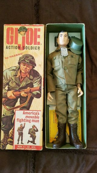 Vintage Hasbro 1964 Gi Joe Action Soldier 7500 With Box