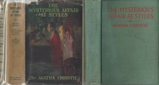 Agatha Christie The Mysterious Affair At Styles 1st 1926 Dodd Mead Dj Rare
