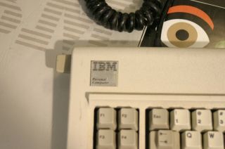 Vintage IBM PC ' Clicky ' Model F PC/XT Keyboard,  and. 2