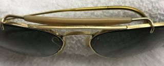 Vintage RAY BAN AVIATOR Includes Black CASE 58/14 3
