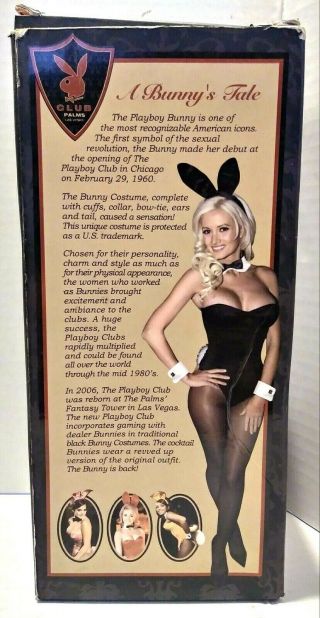 Rare 2007 Playboy Club Bunny Bobble Head Club Palms Holly Madison Figurine 3