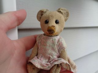 Well Loved Antique Schuco Teddy Bear Perfume Bottle Bear