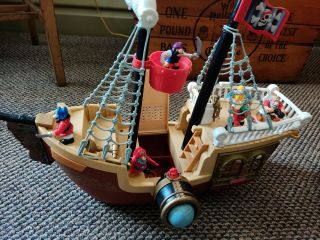 Vintage Fisher Price Pirate Ship