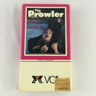 The Prowler VHS Tape Horror Slasher Movie Vintage 1981 Rare Tom Savini Cult Gore 2