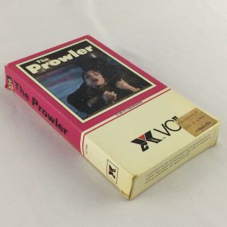 The Prowler VHS Tape Horror Slasher Movie Vintage 1981 Rare Tom Savini Cult Gore 4