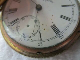 Antique TRENTON WATCH COMPANY Pocket Watch (76) 25 Year Case 4