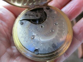 Antique TRENTON WATCH COMPANY Pocket Watch (76) 25 Year Case 8