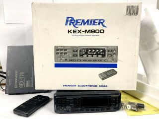 Pioneer Premier Japan Made Kex - M900 & Gex - T70 Fm/am Hide - Away Tuner Vintage