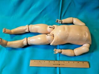 Antique Heinrich Handwerck Complete Doll Body,  No Head,  Ball Jointed Arms,  Legs