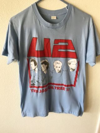 Vintage U2 Joshua Tree Tour Tshirt 1987