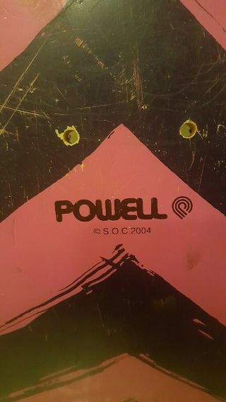 Powell Peralta Classic 2004 Steve Steadham Skateboard deck Pink old reissue 3