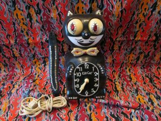 Vintage Kit Cat Klock - Kat Clock - Motor -