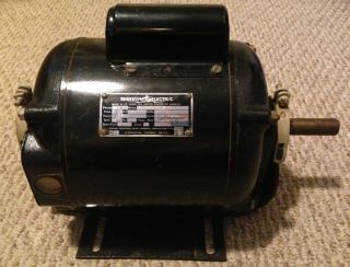 Vintage Emerson Electric Motor,  3/4 Hp,  60 Cycle,  1,  725 Rpm,  115/230v,