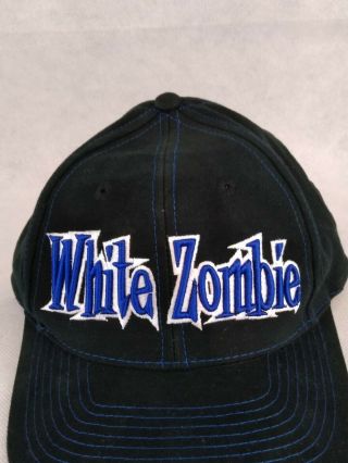 Rare Vintage White Zombie Snapback Hat By Giant