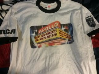 Hall & Oates 1985 Rca Apollo Benefit Shirt Xl L M S Nmint Rare Vtg Htf