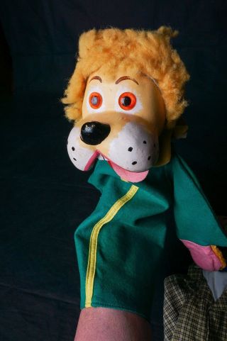Vintage Pelham 20 " Fido Dog Ventriloquist Puppet