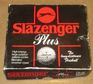 Signature Vintage 9 Golf Balls Box 3 Sleeves Slazenger Plus - 1.  62 - Circa 1962