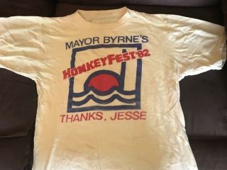 Chicagofest Vintage 1982 T Shirt " Mayor Byrne 